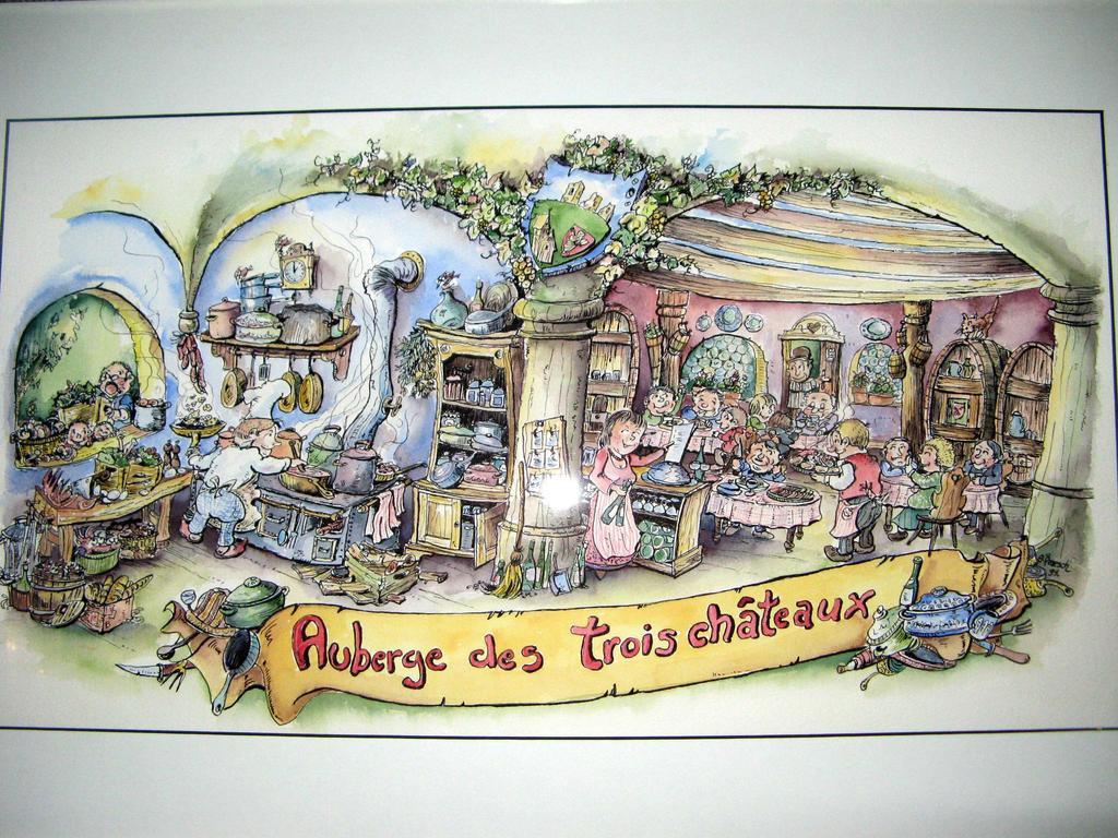 Auberge Des Trois Chateaux Eguisheim Ngoại thất bức ảnh