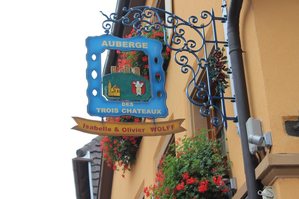 Auberge Des Trois Chateaux Eguisheim Ngoại thất bức ảnh